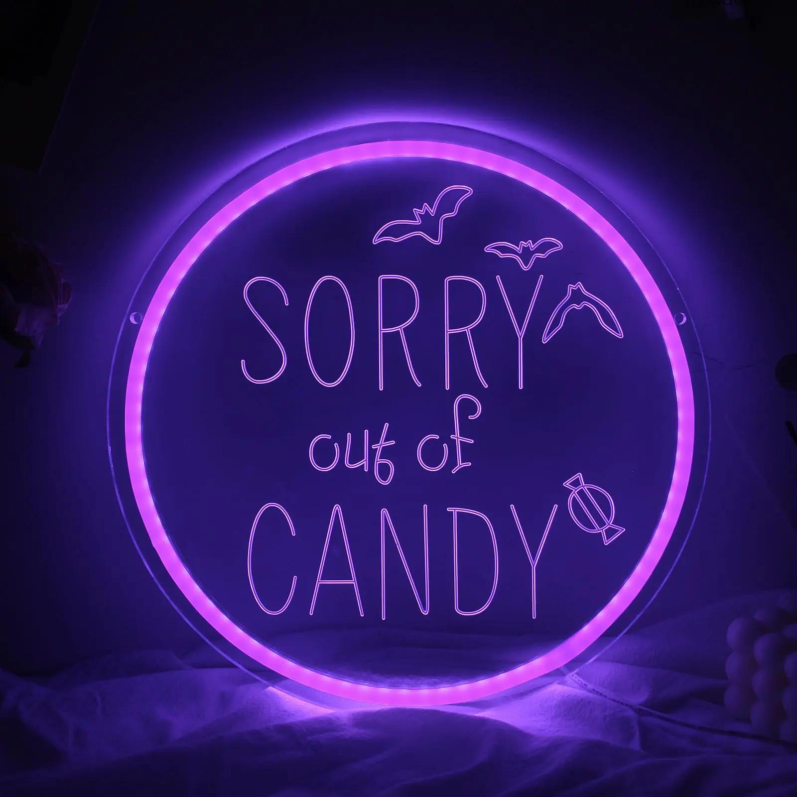 Home Decor Lighting Tricks - Şeker Yok LED Neon Tabela Kısılabilir