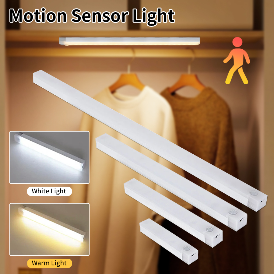 Kitchen Decor Lighting - Hareket sensörlü dolap ışığı USB şarj