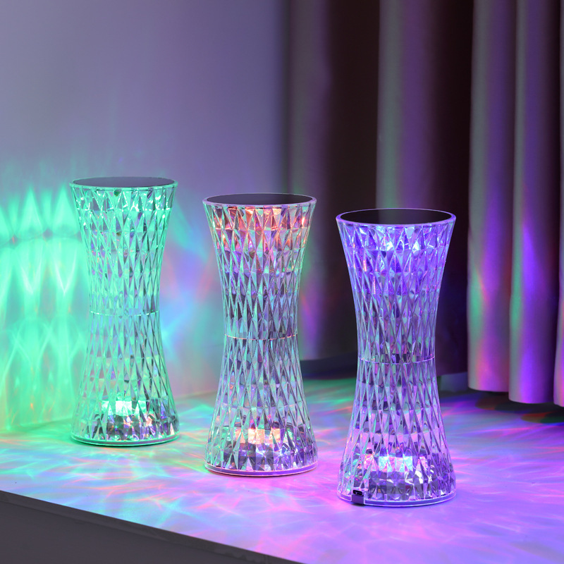 Decor Lighting Table Lamps - Kristal Başucu Masa Lambaları Noel Akrilik