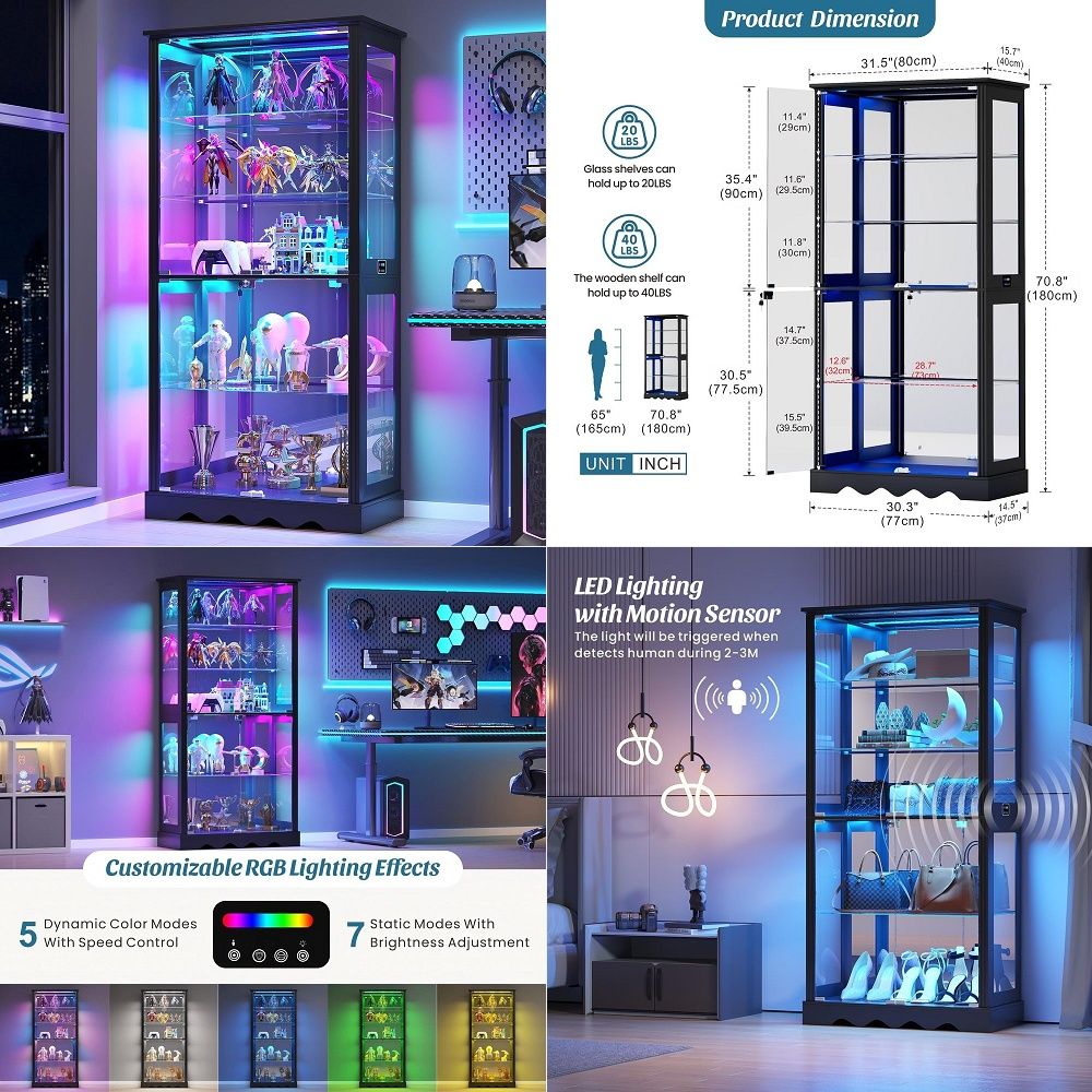 Lighting & Home Decor Studio - Cam Kapılı Vitrin, 6 Katlı 71