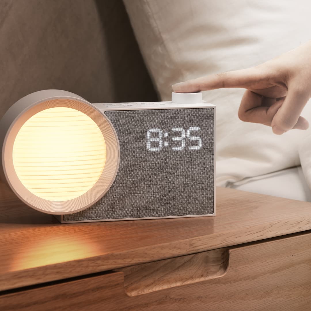 Decor Lighting Table Lamps - WILIT LED Gece Lambası Alarm Saatli