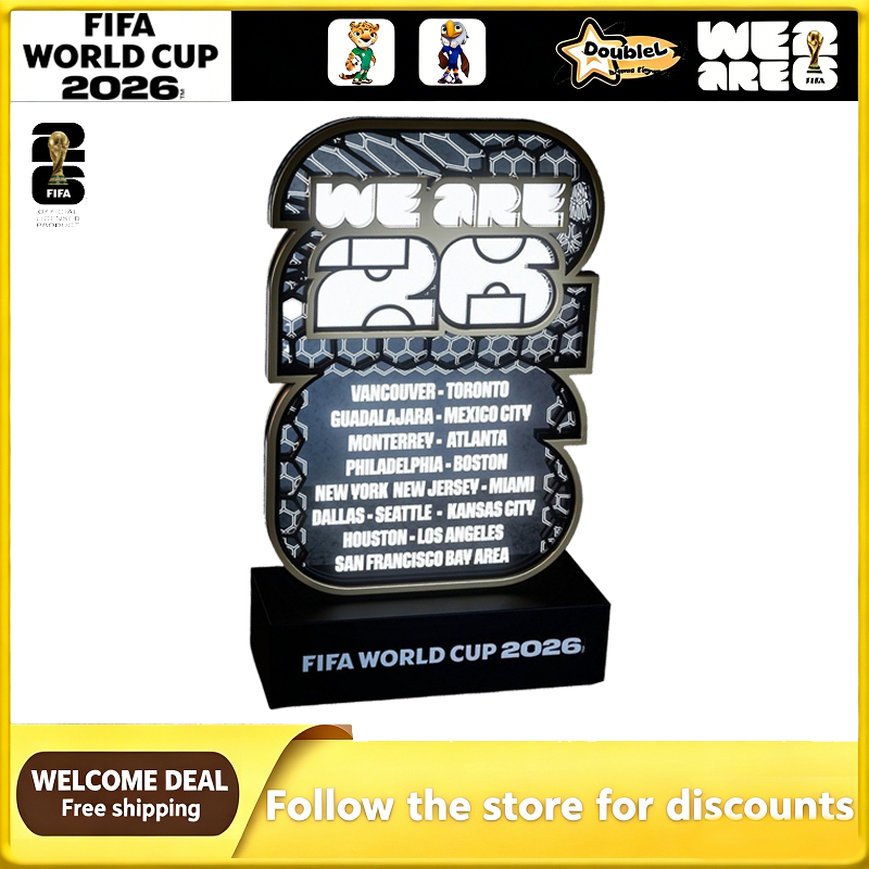 Lighting Home Decor Items - FIFA Dünya Kupası Şehirleri 3D LED