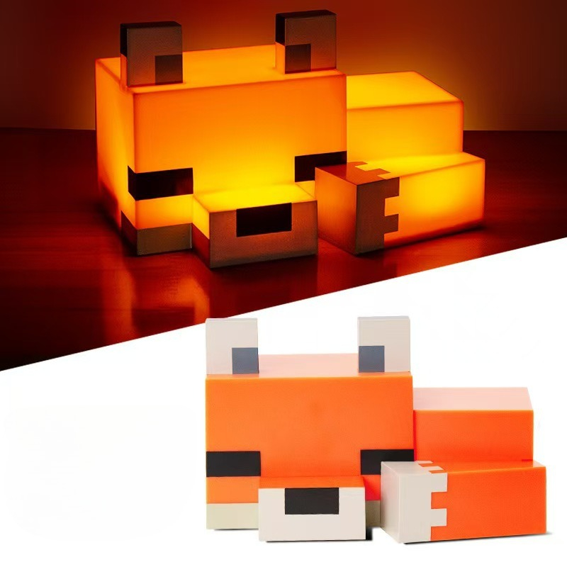 Sevimli Tilki Gece Lambası Yen - Lighting Decor Minecraft incelemesi ve fiyatı