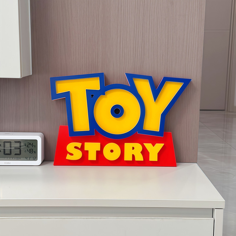 TOY STORY 3DLogo Tabela Çizgi  - Lighting Home Decor Items incelemesi ve fiyatı