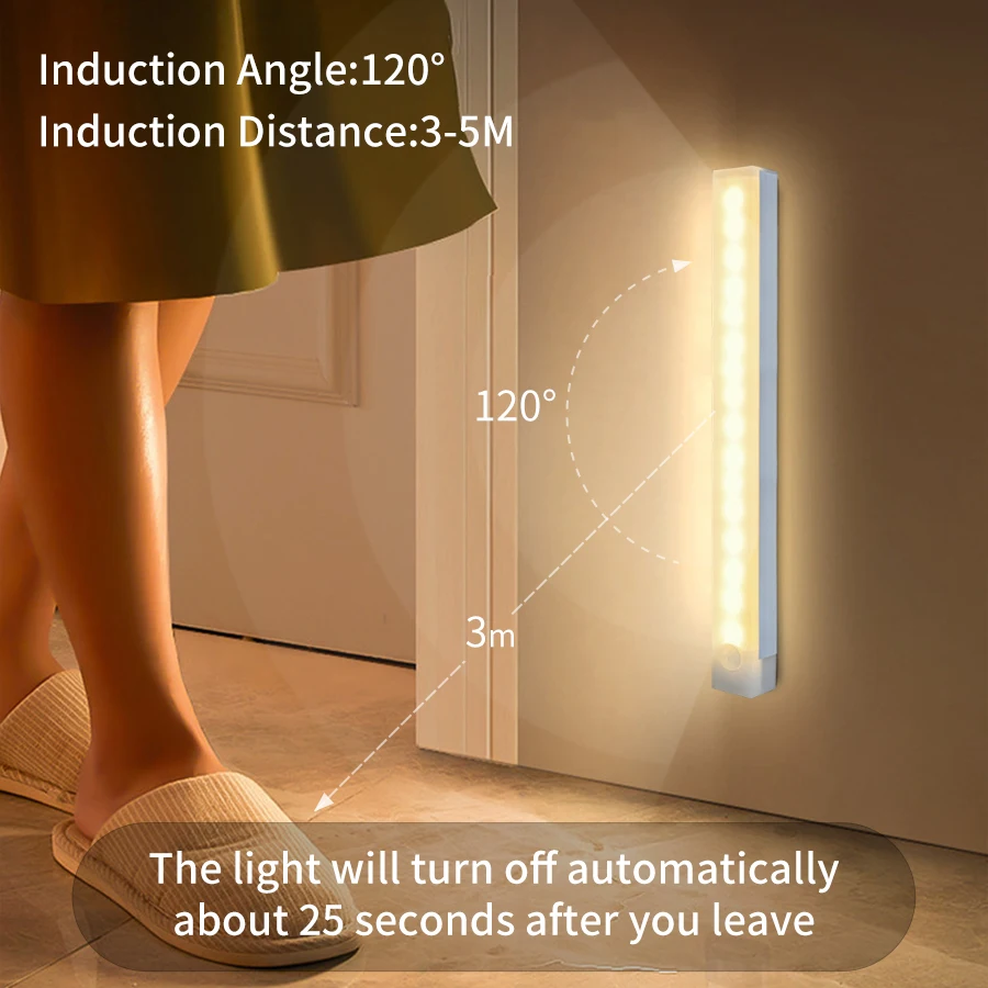 Hareket sensörlü dolap ışığı U - Kitchen Decor Lighting incelemesi ve fiyatı