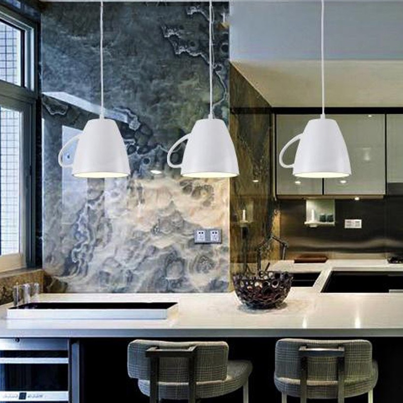 Modern reçine kolye ışıkları b - Kitchen Decor Lighting incelemesi ve fiyatı