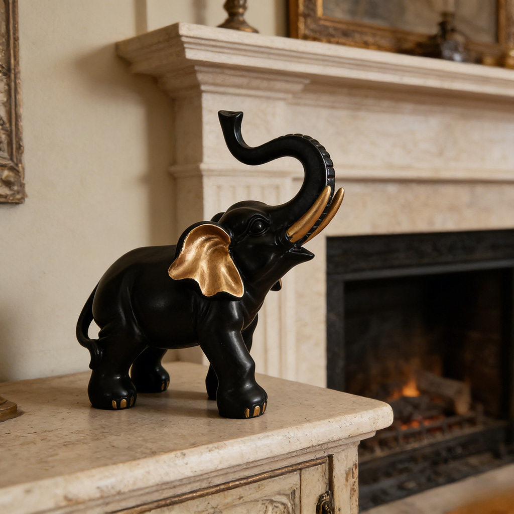 1 adet siyah ve altın rengi şa - Lighting Home Decor Items incelemesi ve fiyatı