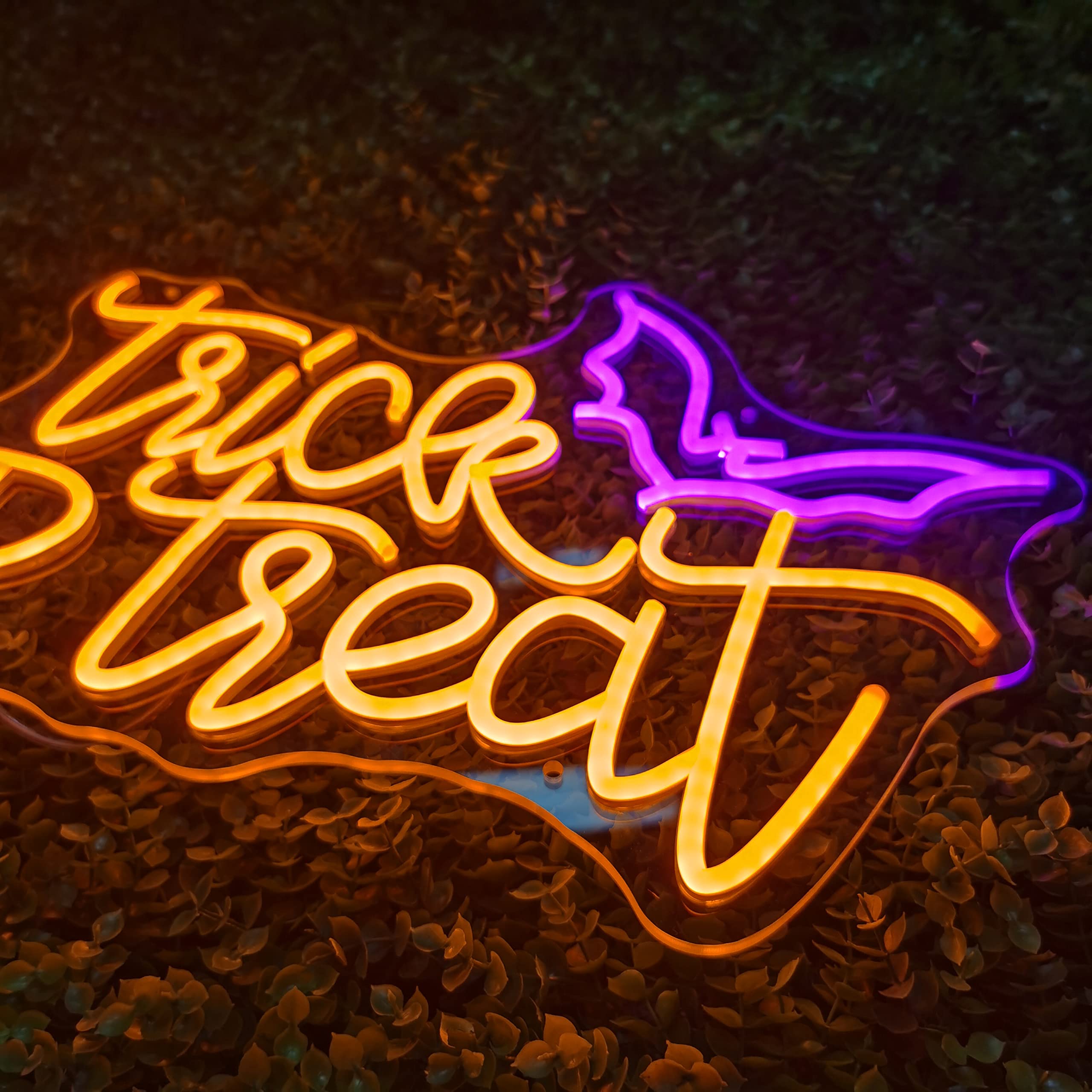 Trick or Treat Neon Işık Levha - Home Decor Lighting Tricks incelemesi ve fiyatı
