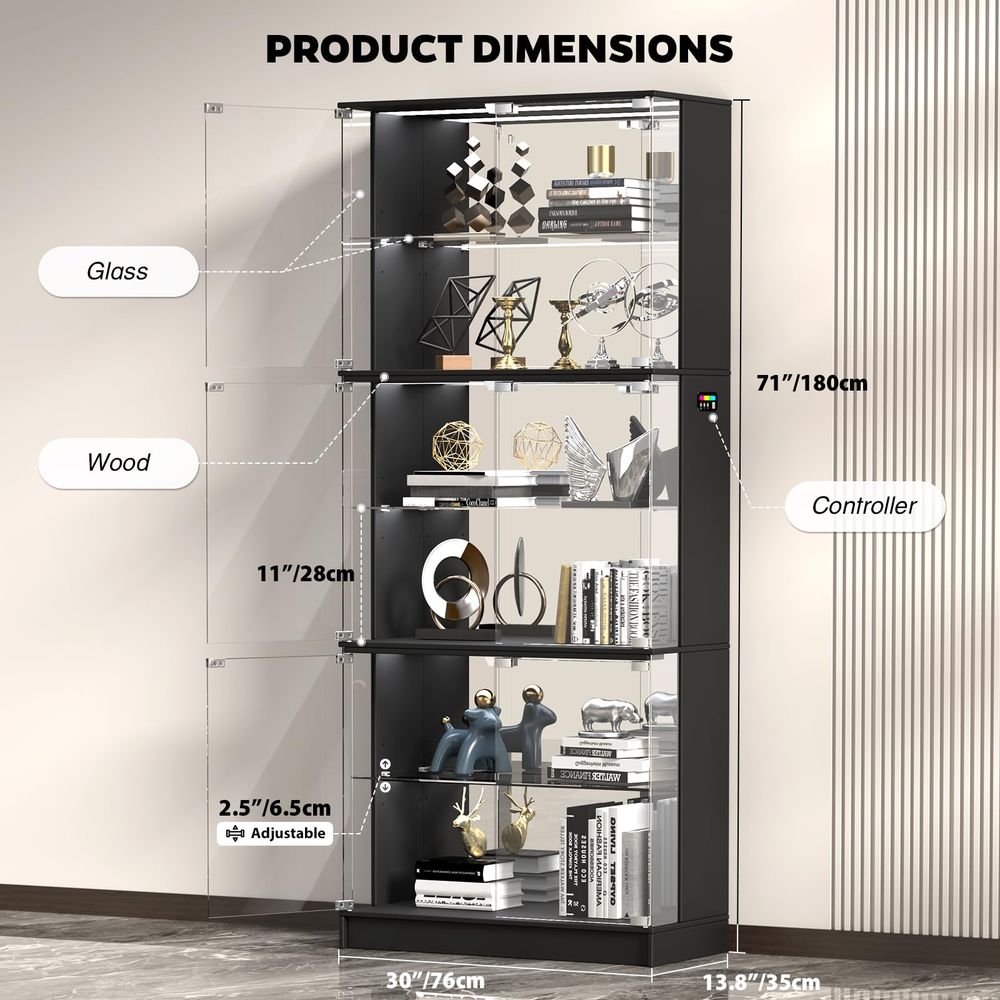 Cam Kapılı Vitrin, 6 Katlı 71  - Lighting & Home Decor Studio incelemesi ve fiyatı