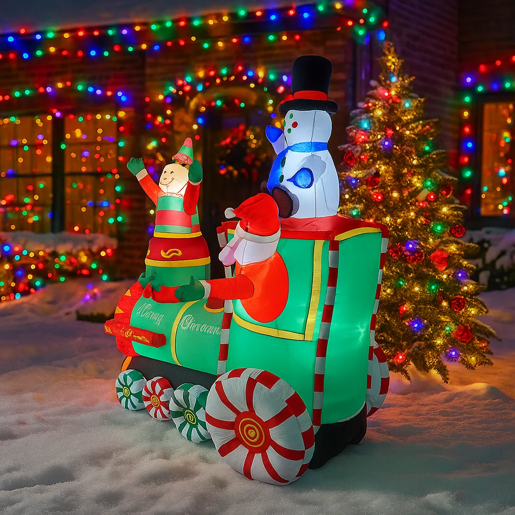 1.8M/5.9FT Şişme Noel Baba Elf - Santa'S Elves Holiday Lighting & Decor Llc incelemesi ve fiyatı