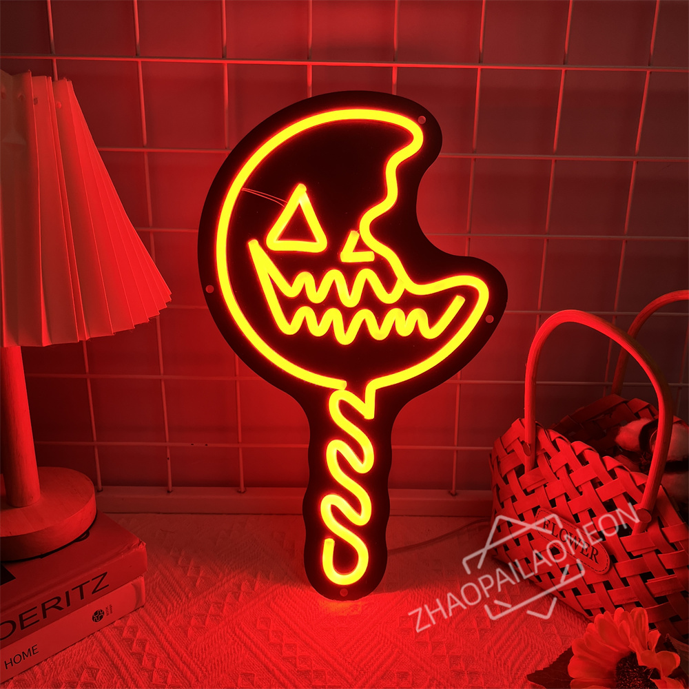 Trick 'r Treat Lolipop Neon Bu - Home Decor Lighting Tricks incelemesi ve fiyatı