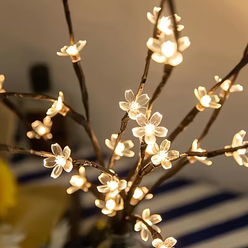 1/2 adet 20LED kiraz çiçeği ağ - Decor Lighting Table Lamps incelemesi ve fiyatı
