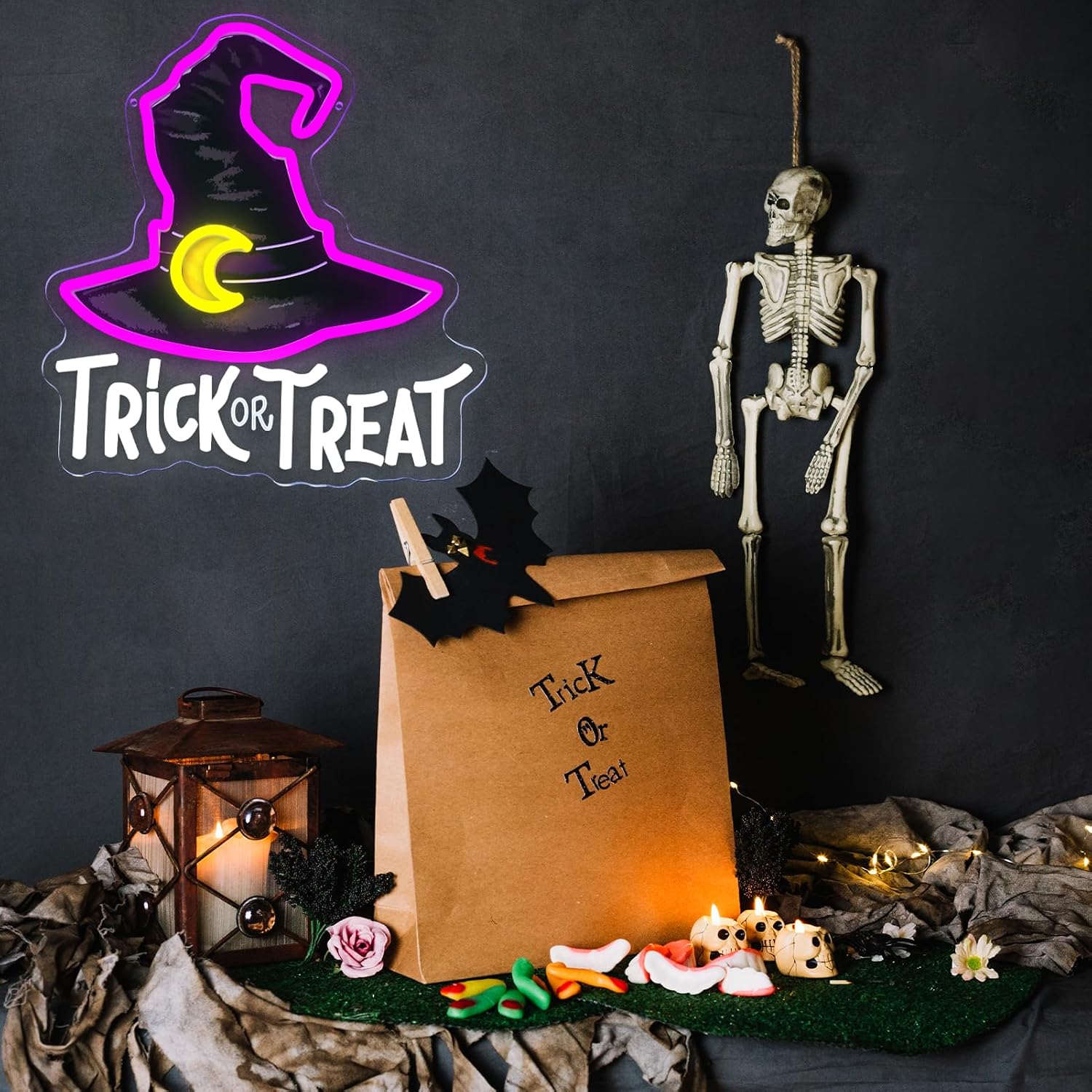 Trick Or Treat Cadı Şapkası Ne - Home Decor Lighting Tricks incelemesi ve fiyatı